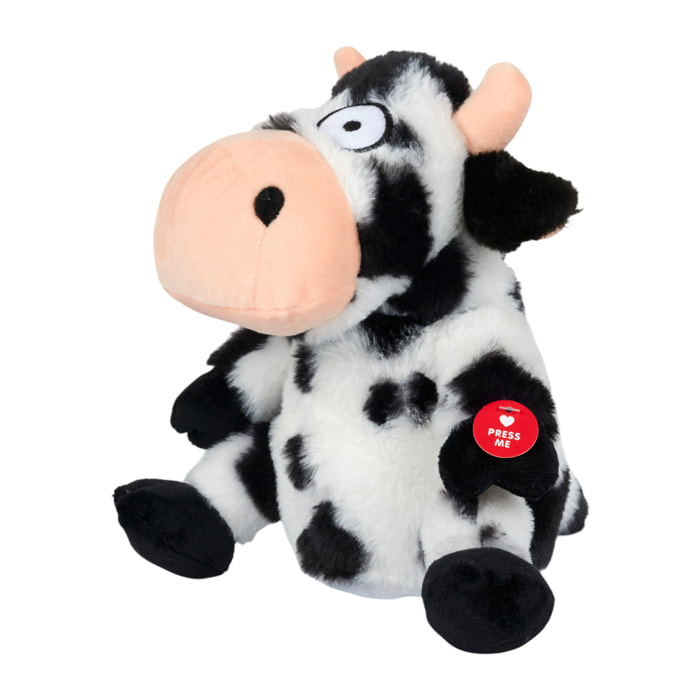 Peluche Vache Folle A Piles