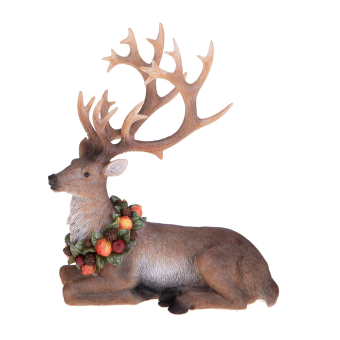 Renna - Pezzi 1 - 20,5xH23x11cm - Bianchi Dino SpA