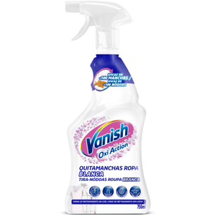 Vanish Oxi Action Quitamanchas ropa blanca, spray pretratante - pack 3 unidades x 750 ml