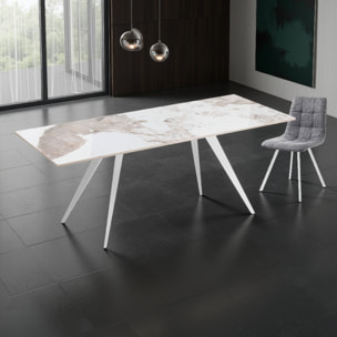 Tomasucci Table extensible MICCIU BLANC - ONICE MARBLE
