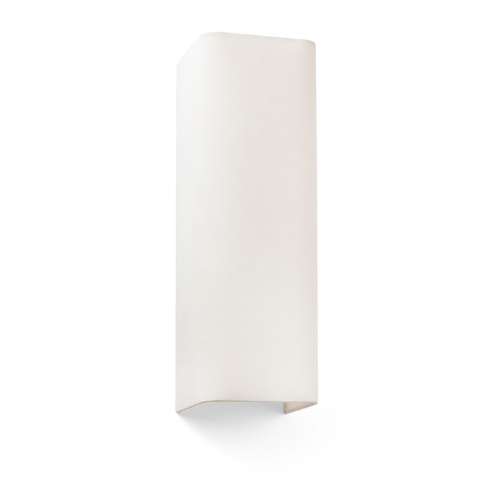 COTTON RCT Lampe applique beige vertical 2L