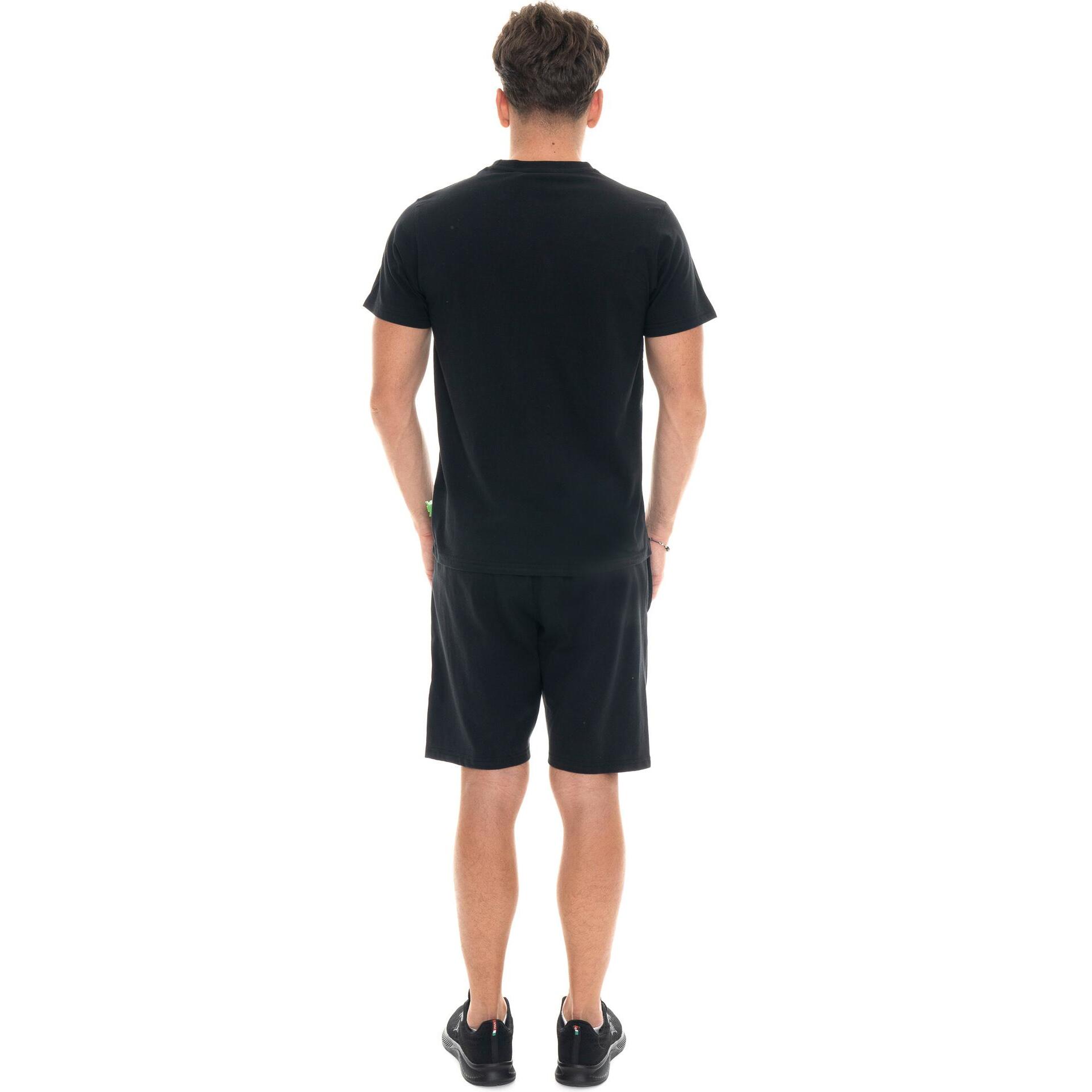 Completo uomo t-shirt + bermuda Fluo