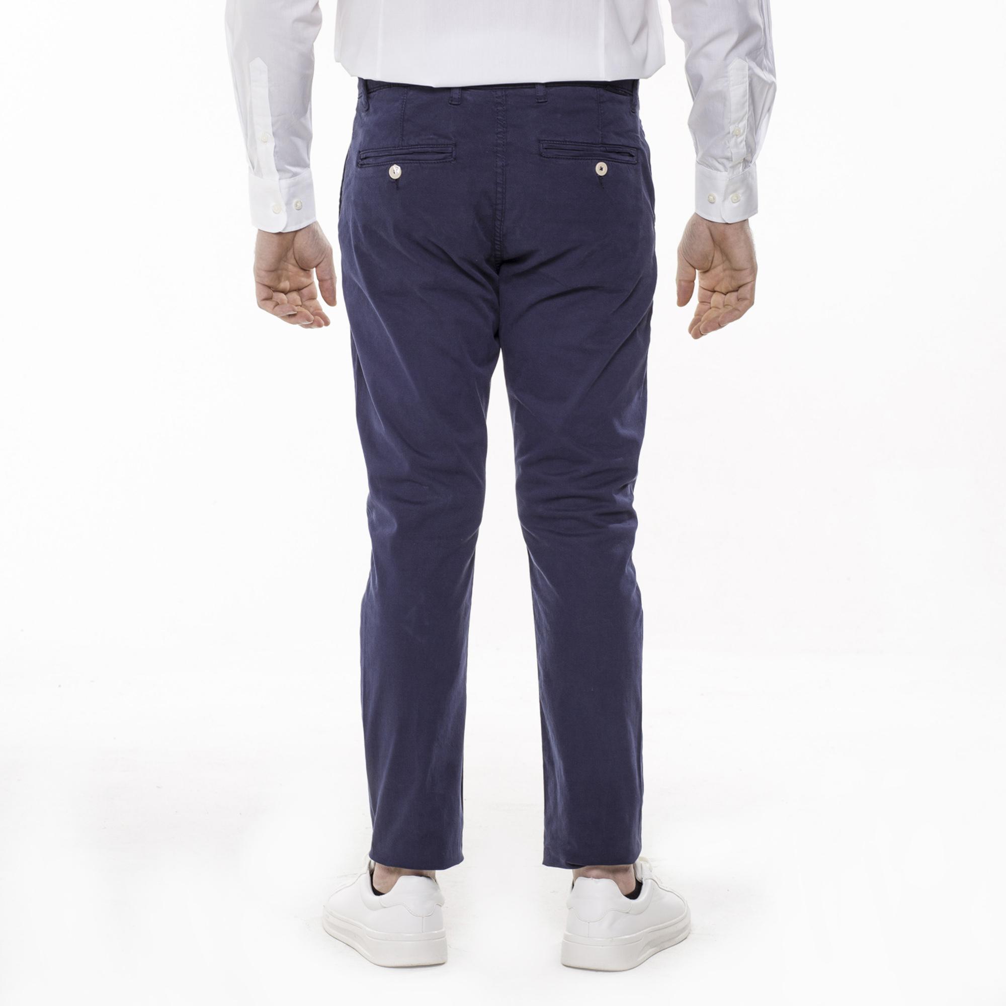 Pantalone gabardine stretch tasca america Polo Club St Martin Blu