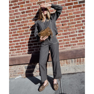 Pantalón largo con cremallera