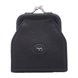 Portafoglio  da donna In Vera pelle Made in Italy 7,5x9x4,5 cm