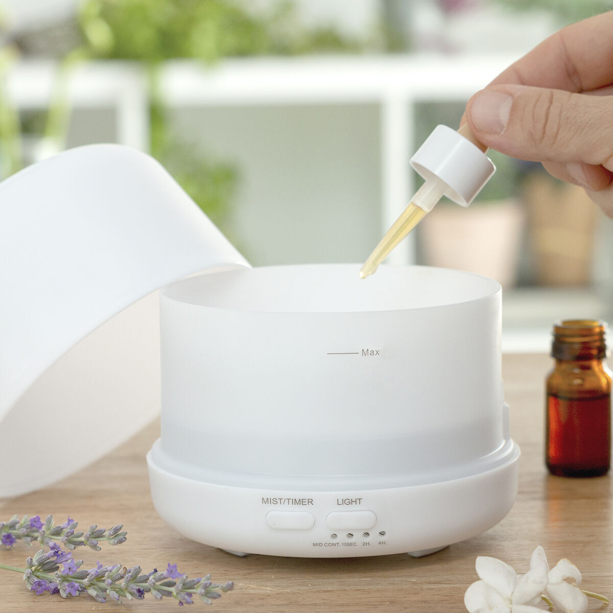 Humidificador Difusor de Aromas con LED Multicolor Steloured InnovaGoods