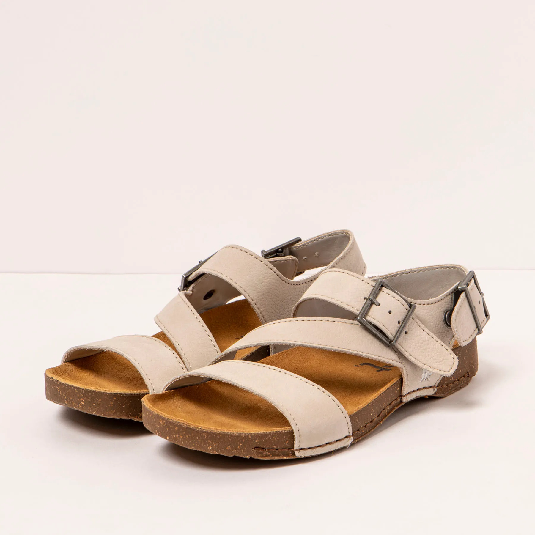 Sandalias 0999 NOBUCK BONE/ I BREATHE color Bone