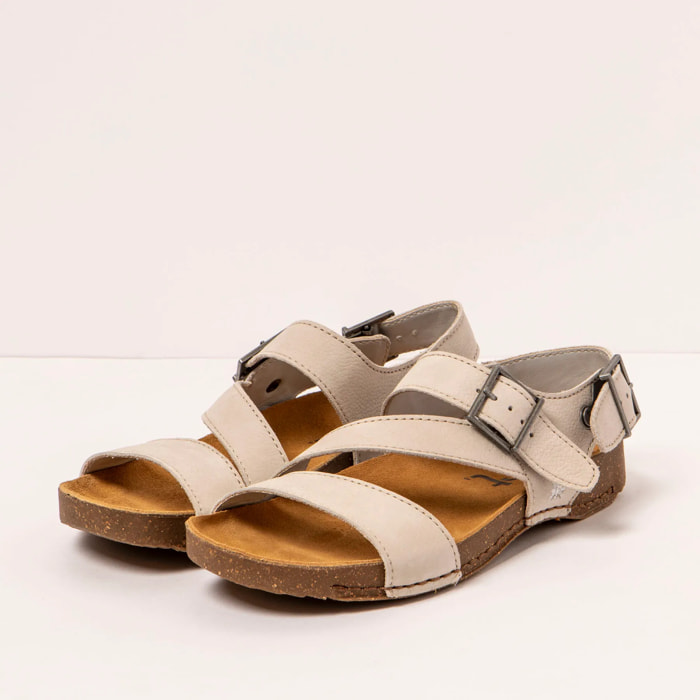 Sandalias 0999 NOBUCK BONE/ I BREATHE color Bone