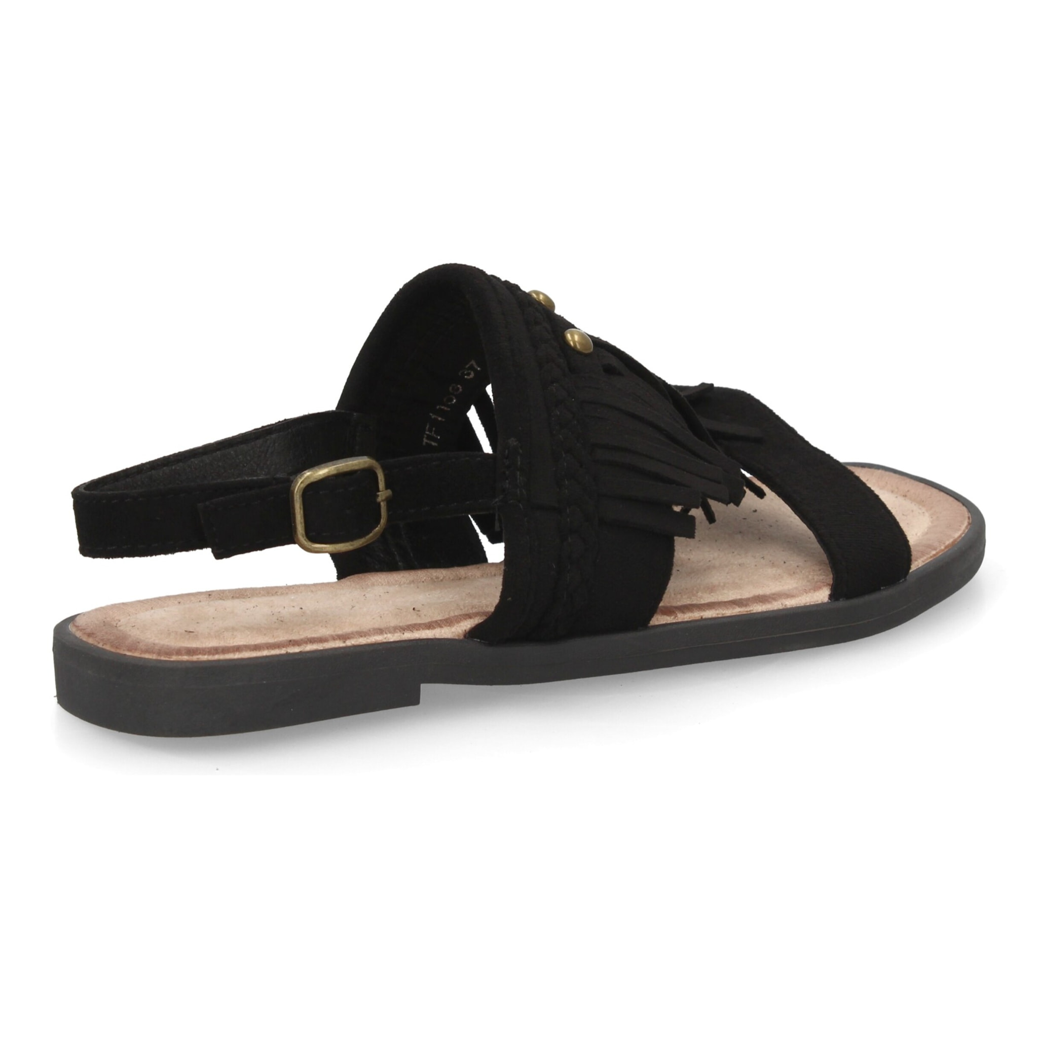 Sandalia boho mujer cómoda verano con flecos