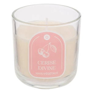 Bougie parfumée " Floa" cerise 115g