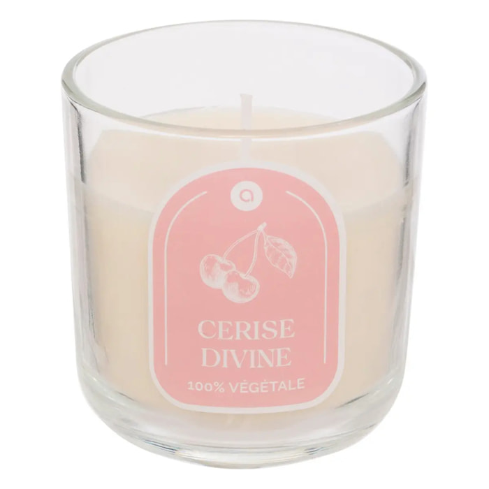 Bougie parfumée " Floa" cerise 115g