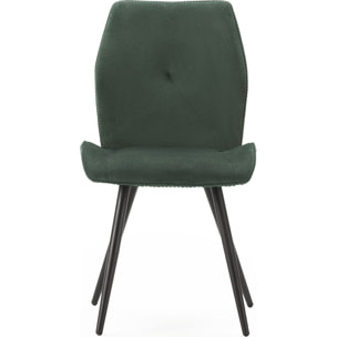 Lot de 2 chaises en velours côtelé - LYKKE