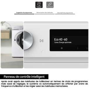 Lave linge hublot SAMSUNG WW80T734DWHAS3