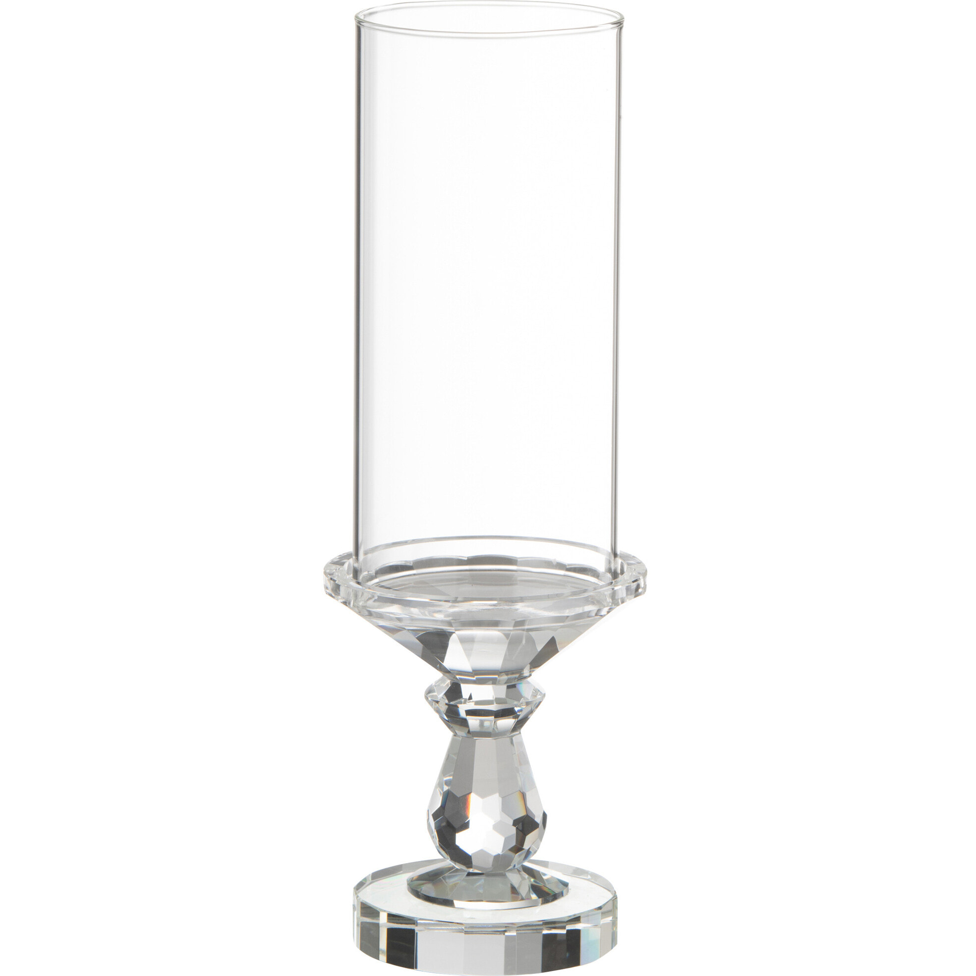 J-Line bougeoir Marie - crystal - transparent - small