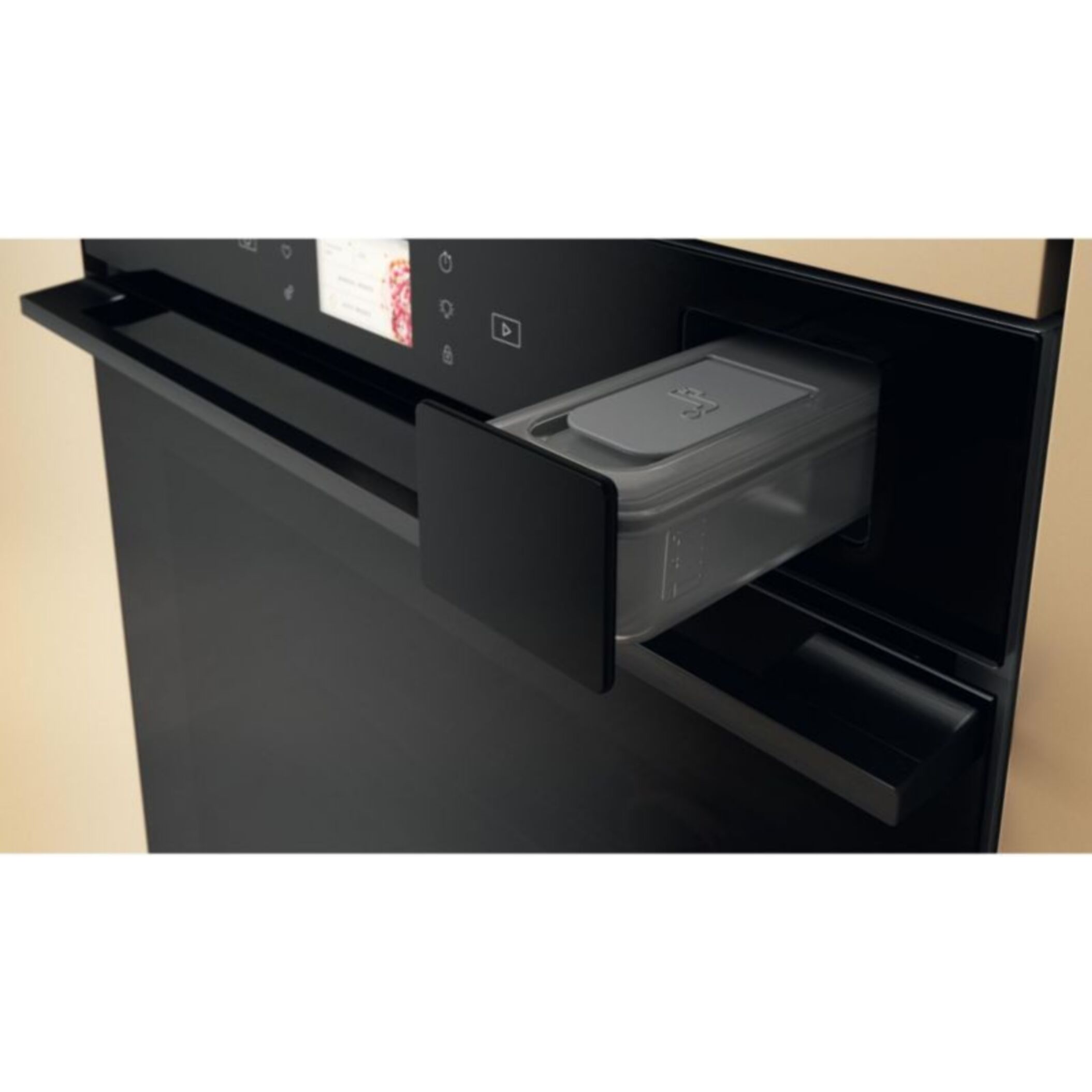 Four encastrable WHIRLPOOL WOI9A8FPT2SBAF - Pyrolyse - Hydrolyse - Chaleur tournante - Porte froide - Écran tactile
