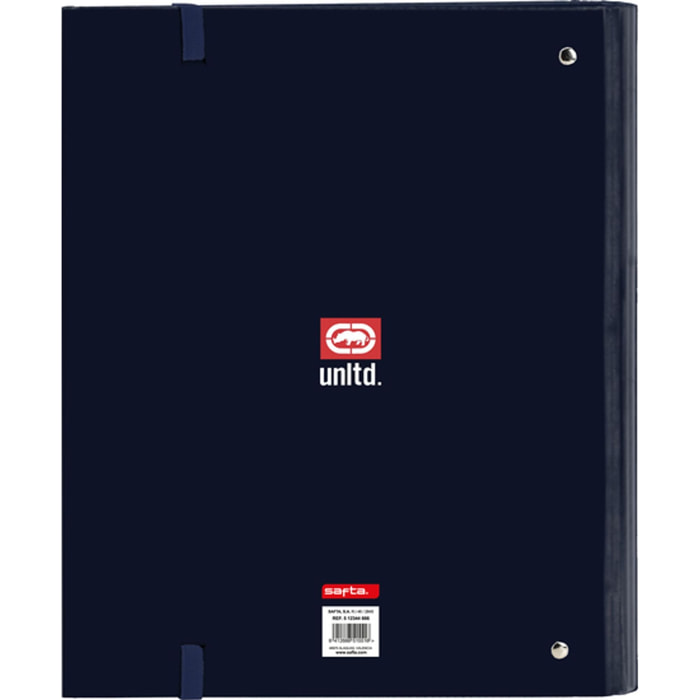 Carpeta 4 anillas 35mm c/recambio ecko unltd. "peaks"