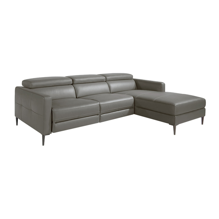 Sofá Angel Cerda chaise longue (R) 258x173x75cm