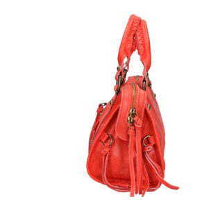 Borsa a spalla da donna - Modello Erisia - Vera pelle - 25.0 x 15.0 x 10.0 cm