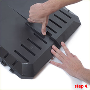 Compostador 1200 l prosperplast compogreen module de plástico en color negro, 82,6 (alto) x 198 (ancho) x 71,9 (profundo) cms