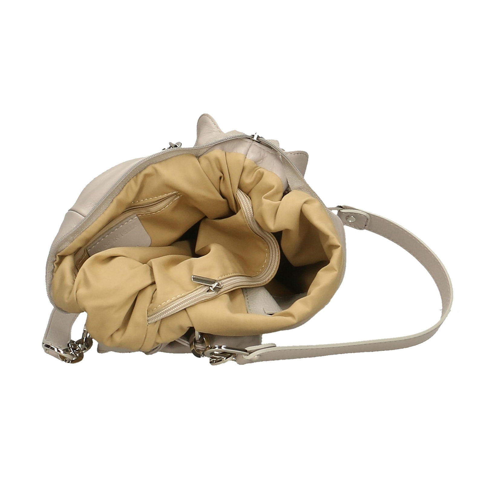 Borsa a mano da donna Made in Italy - Modello Ereba - 100% pelle - 38.0 x 30.0 x 12.0 cm