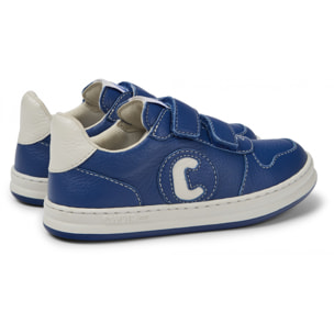 CAMPER Sella Ombra,Houston/Runner Blanco-Ombra - Sneakers Zapatillas Azul Infantil Unisex