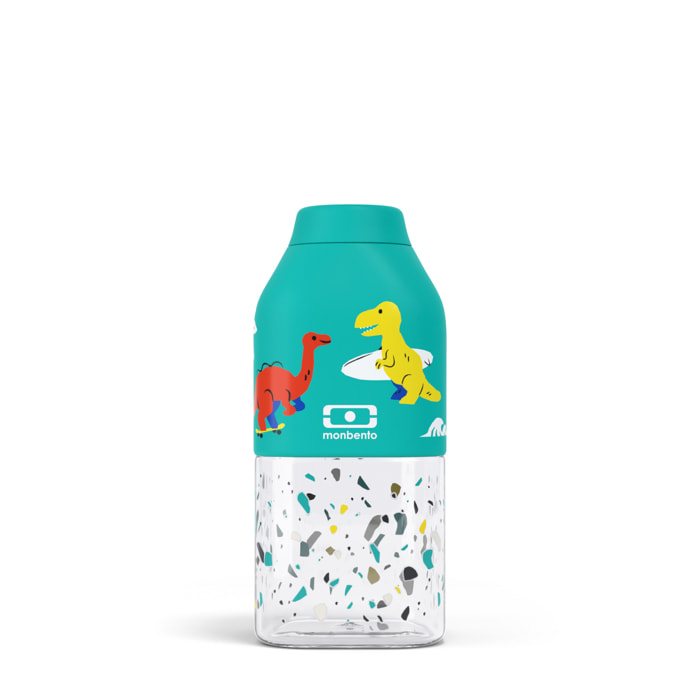 Bouteille réutilisable pour enfants Positive S 330ml Bleu Dino