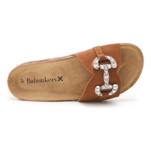 Sandalia BABUNKERS MARRON