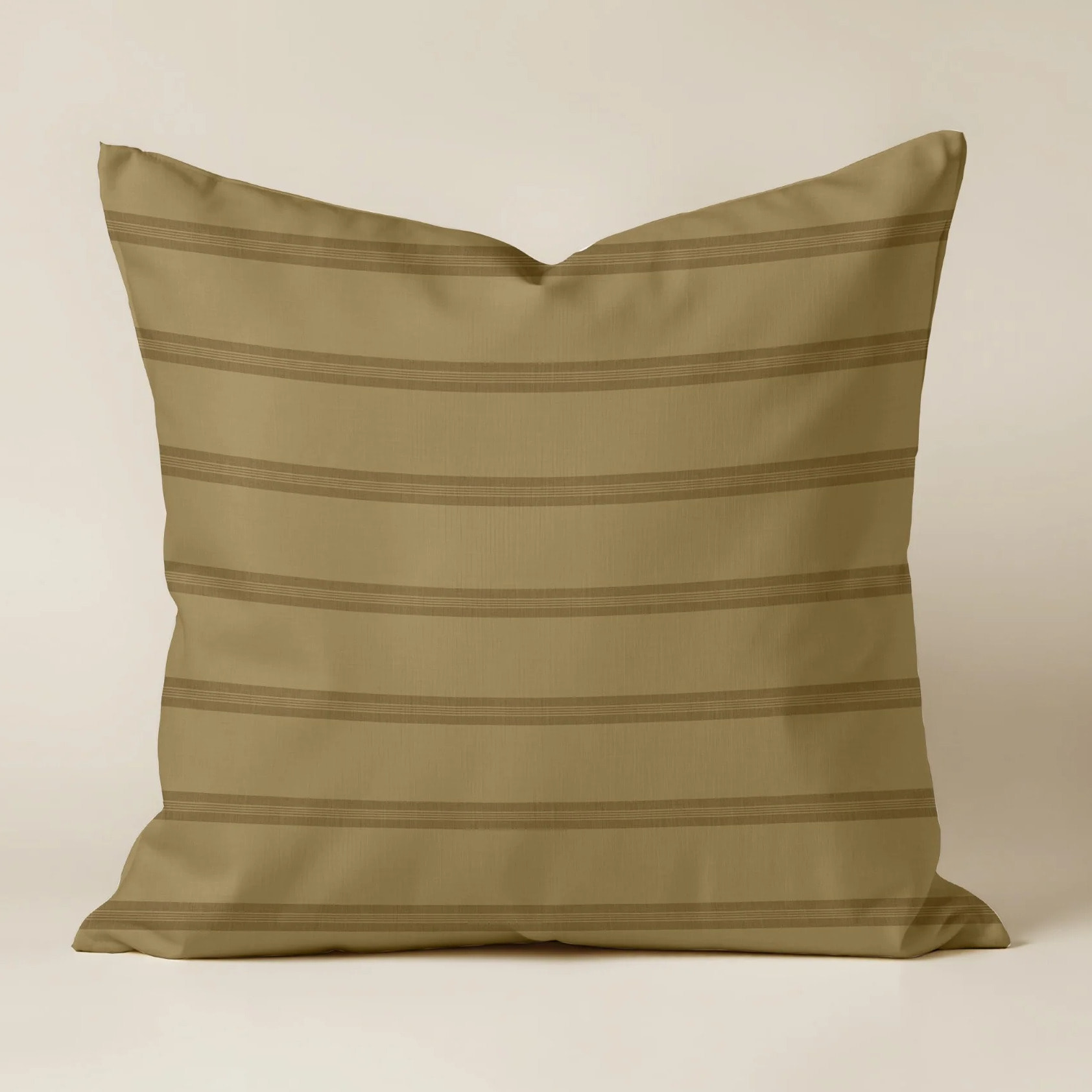Housse de coussin Nua Ocre - 100% coton - Ocre - 50x50 cm