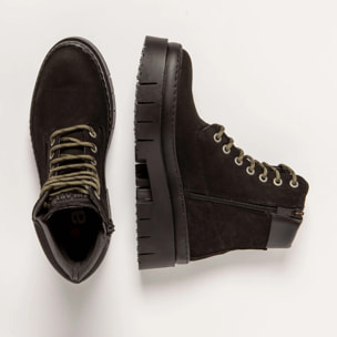 Botines 1967 NOBUCK BLACK/AMBERES color Black
