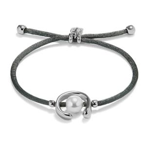 Pulsera SER DIFERENTE GRIS M