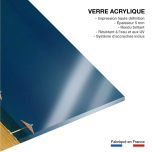 Tableau horizon bleu Tableau plexiglas