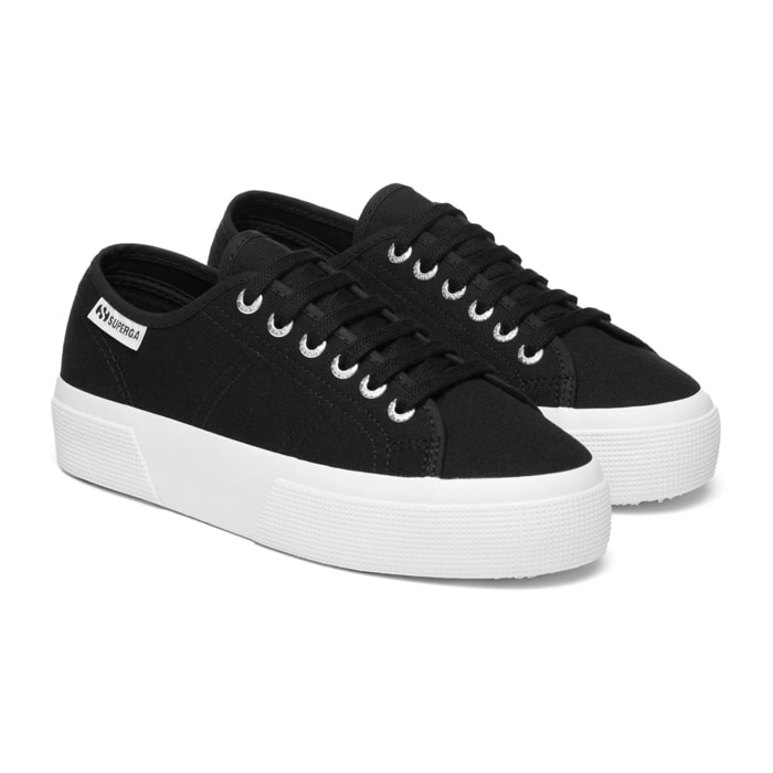 Superga - Zapatos de mujer Mujer Negro - 3740 PLATFORM LEGGERA