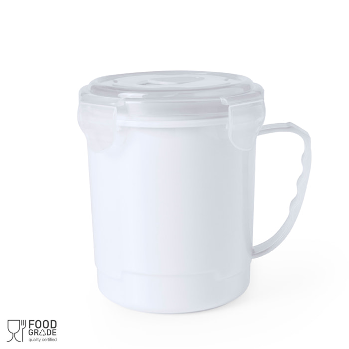 Barattolo Gorex con coperchio trasparente da 710 ml.