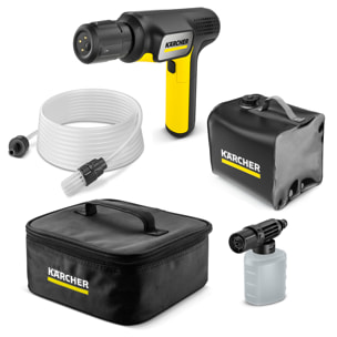 Pistolet de nettoyage à pression sans fil KARCHER OC Compact PLUS Nettoyeur mobile - 30 minutes - canon à mousse - kit d'aspiration