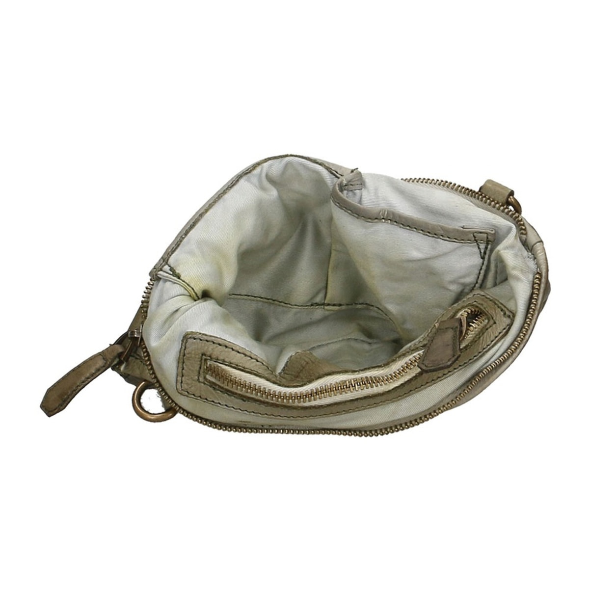Borsa a tracolla da donna - Modello Eris - Vera pelle - 22.0 x 15.0 x 9.0 cm