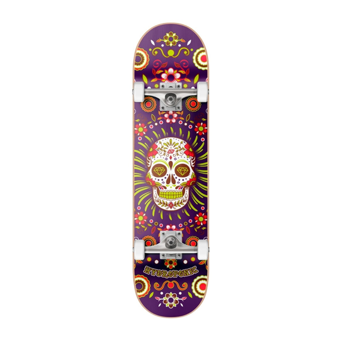 Skate completo Hydroponic MEXICAN CO PURPLE SKULL