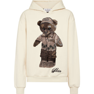 PHILIPP PLEIN Felpa con cappuccio TEDDY