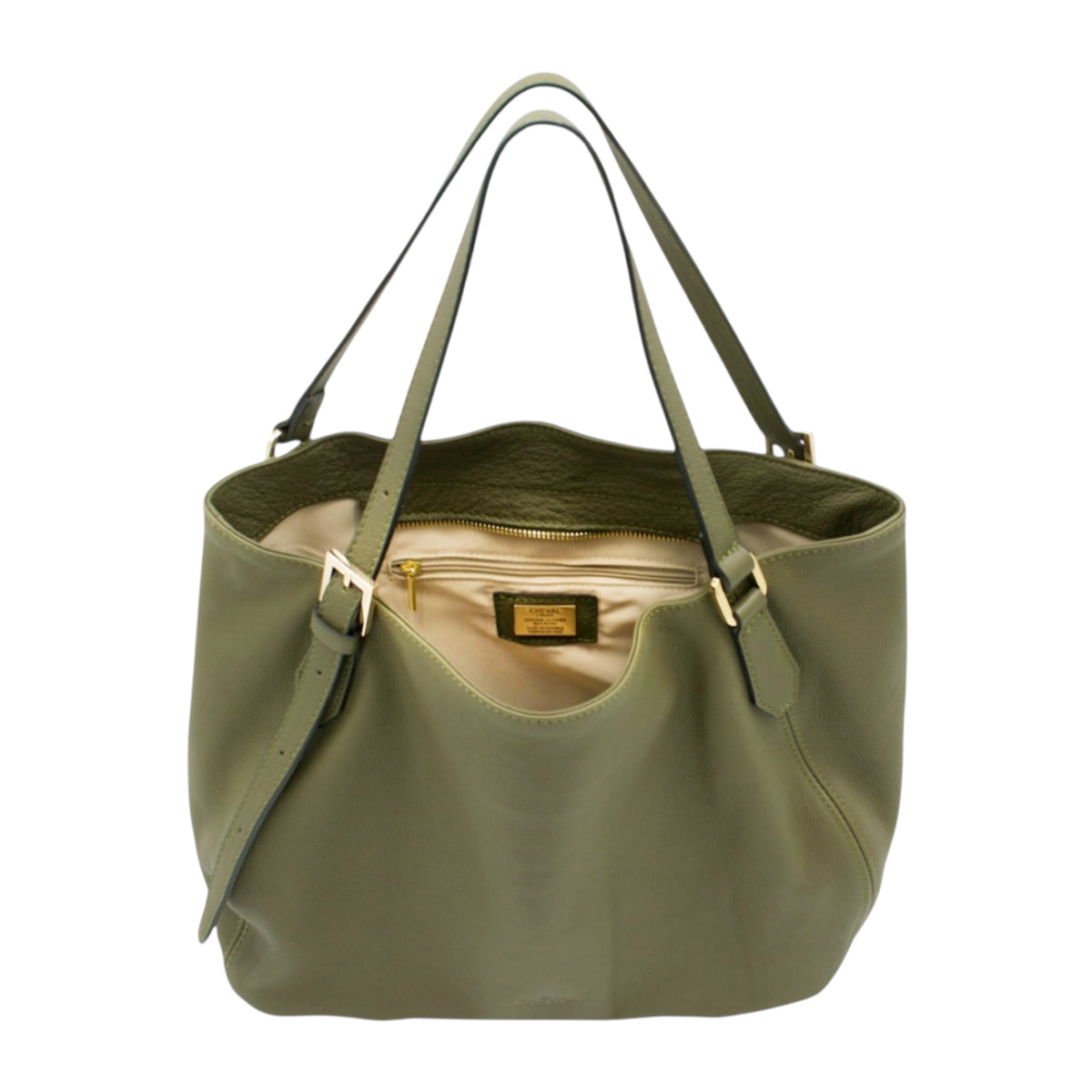 Borsa a spalla Cheval Firenze Alba Verde Militare