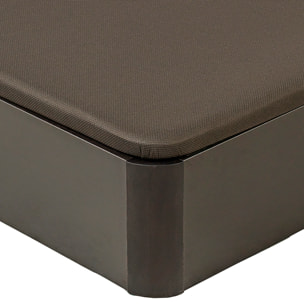 Canapé Abatible 32CM | ENVÍO, MONTAJE Y RECOGIDA ANTIGUO INCLUIDO | Madera | Wengué | Gran capacidad | Tapa 3D | WHAT THE SLEEP