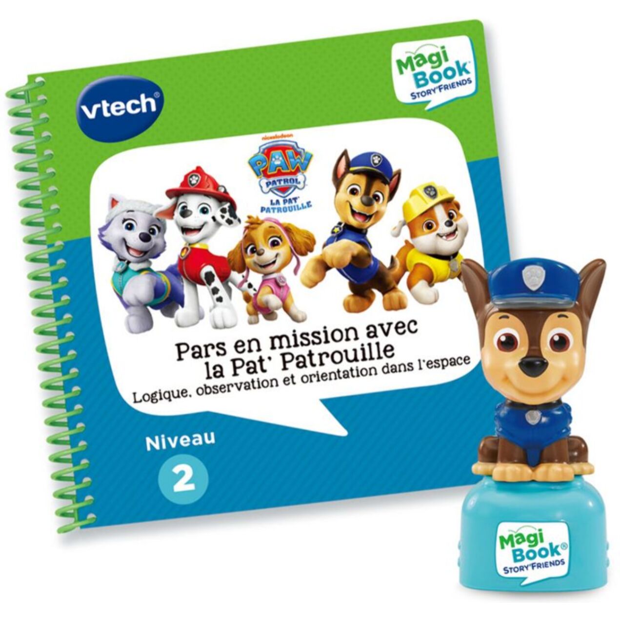 Livre interactif VTECH MagiBook Story'Friends-Livre Pat patroui