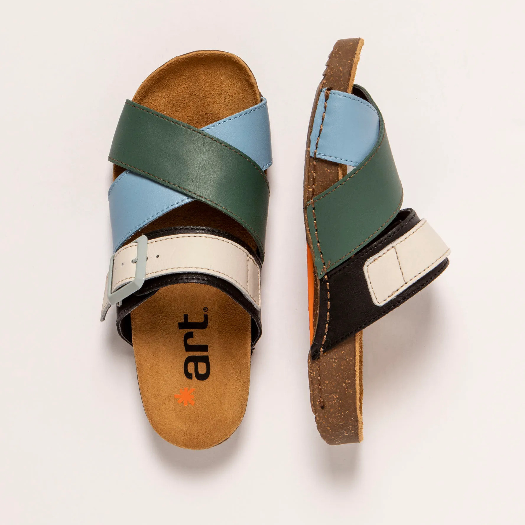 Sandalias 1118 MULTI FOLIAGE-CLOUD /I BREATHE color Foliage-cloud