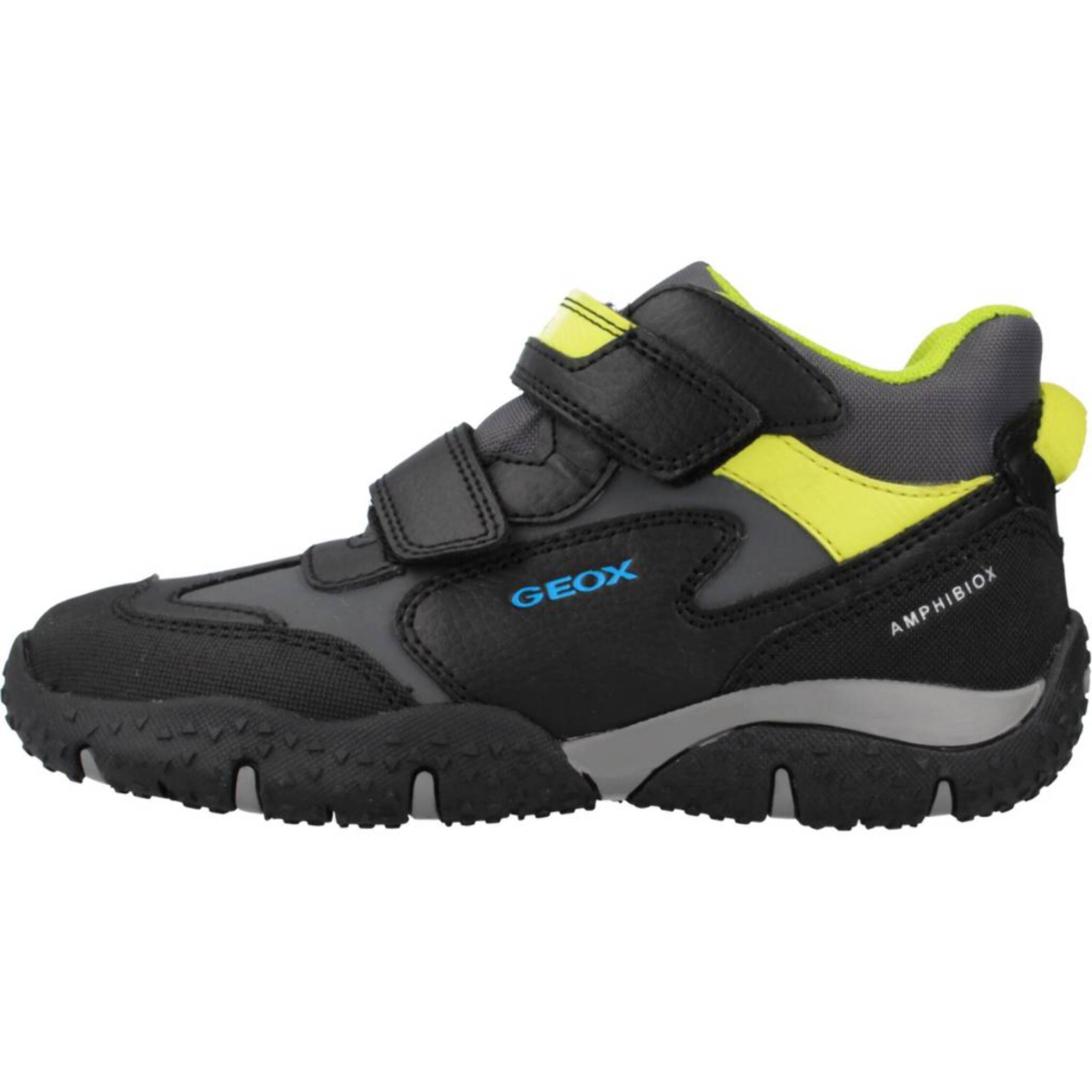 Zapatillas Niño de la marca GEOX  modelo JR BALTIC BOY B ABX NEGRO