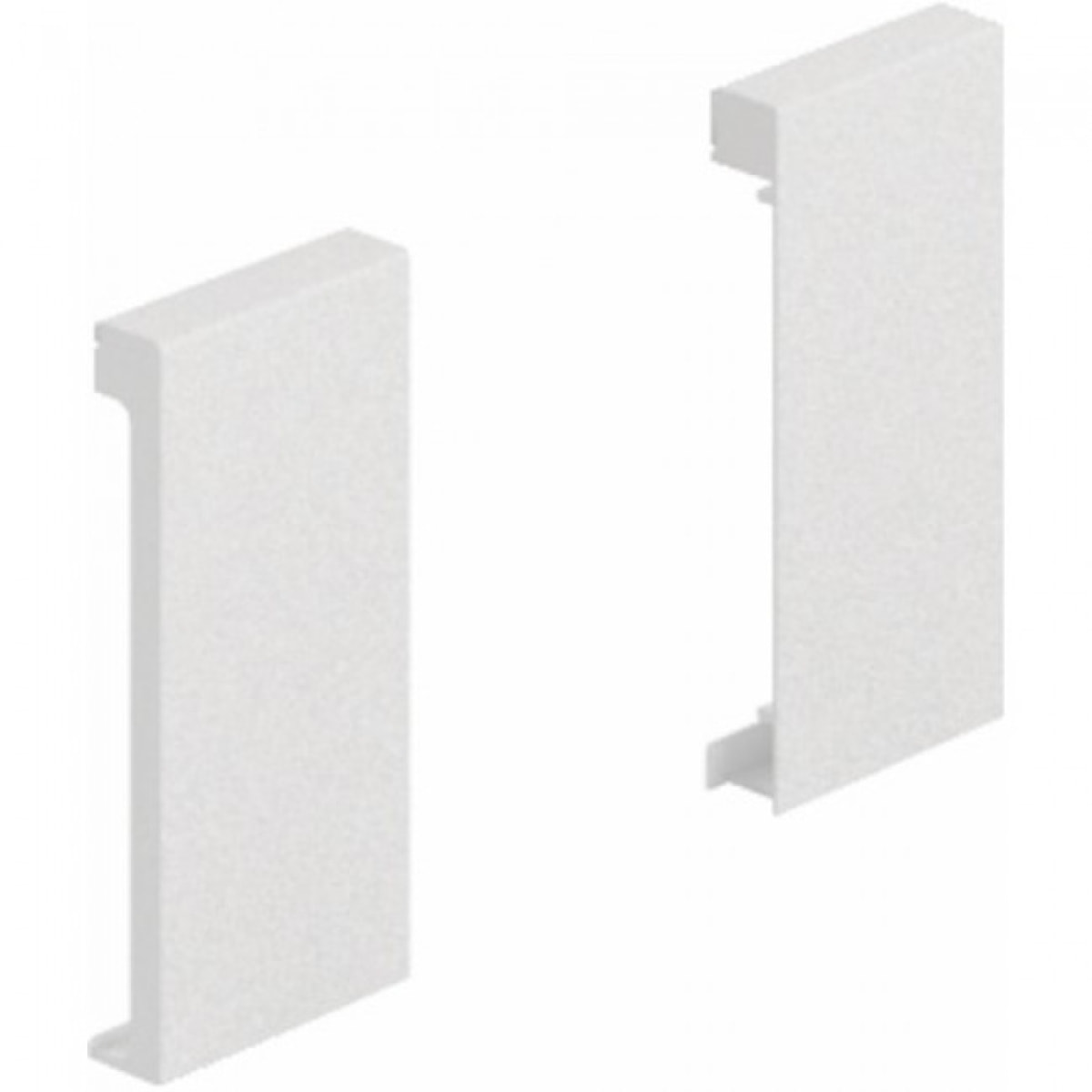 Raccord HETTICH Arcitech pour façade Blanc - 218 mm - 9123093