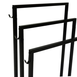 Porte-serviettes 3 niveaux en métal