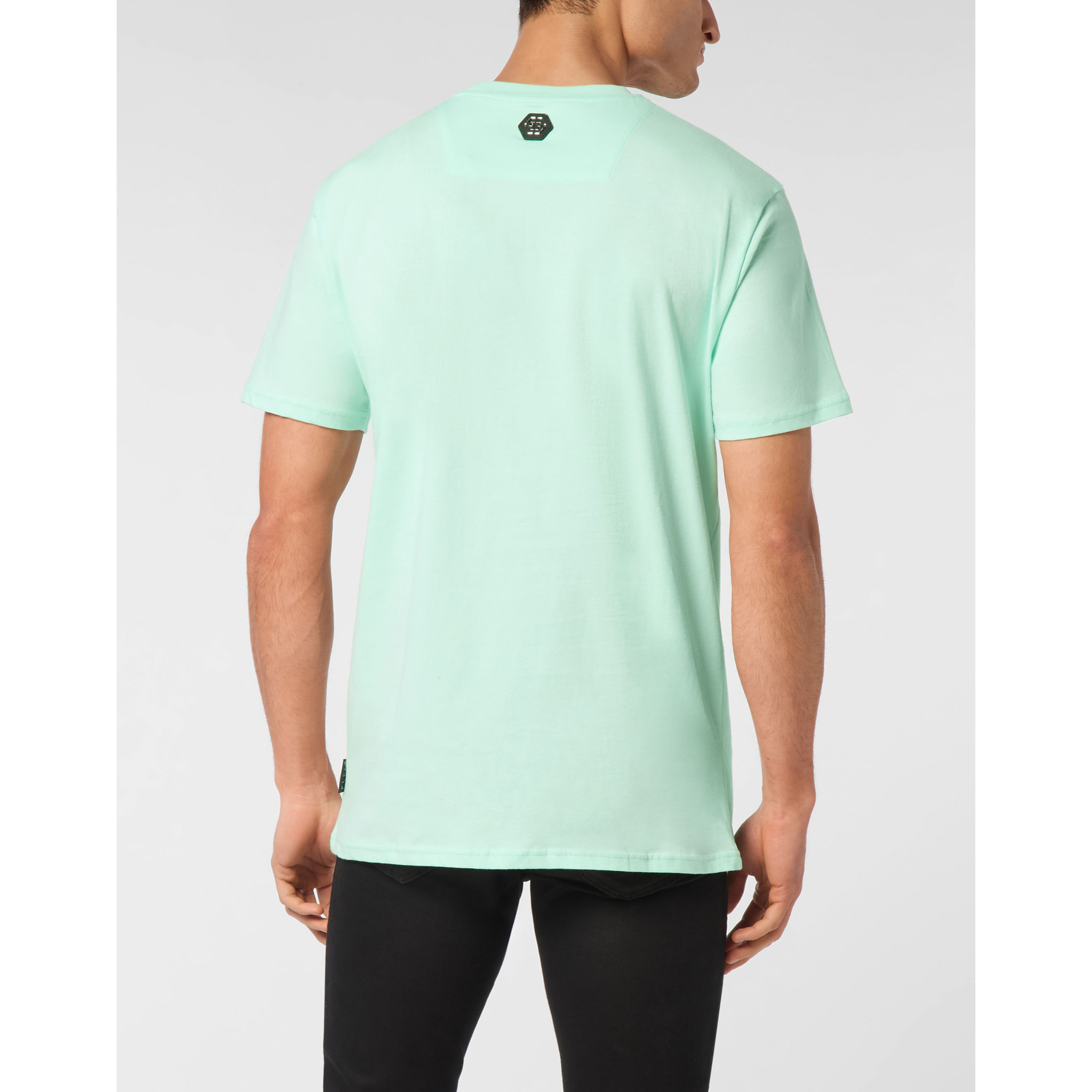 PHILIPP PLEIN T-Shirt Round Neck RACING