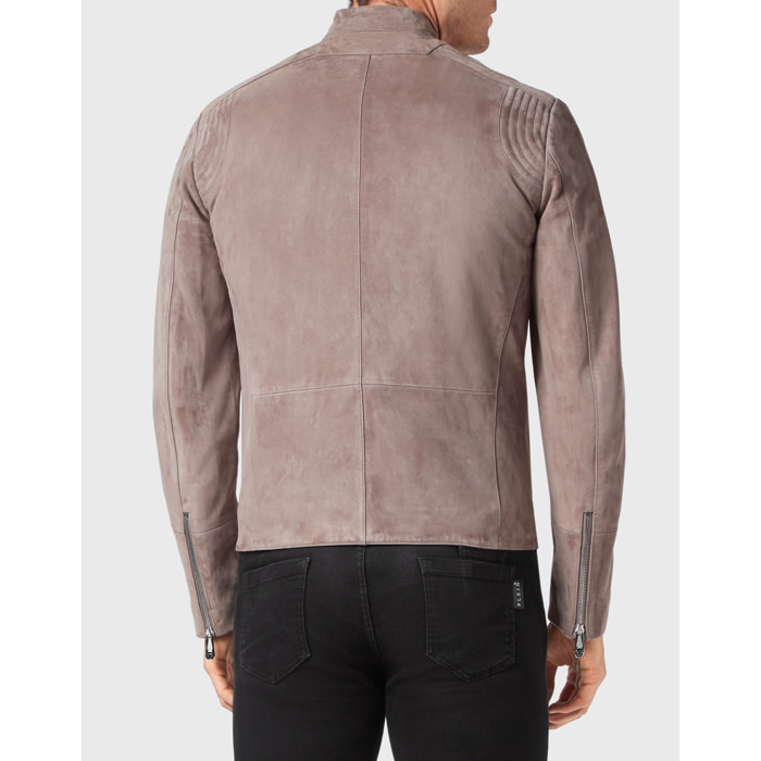 PHILIPP PLEIN Chaqueta de cuero
