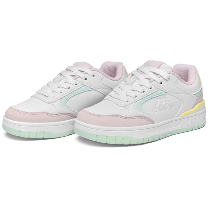 Kappa - Sneakers Bambino/a Grigio - Logo Manis 2.0 Kid