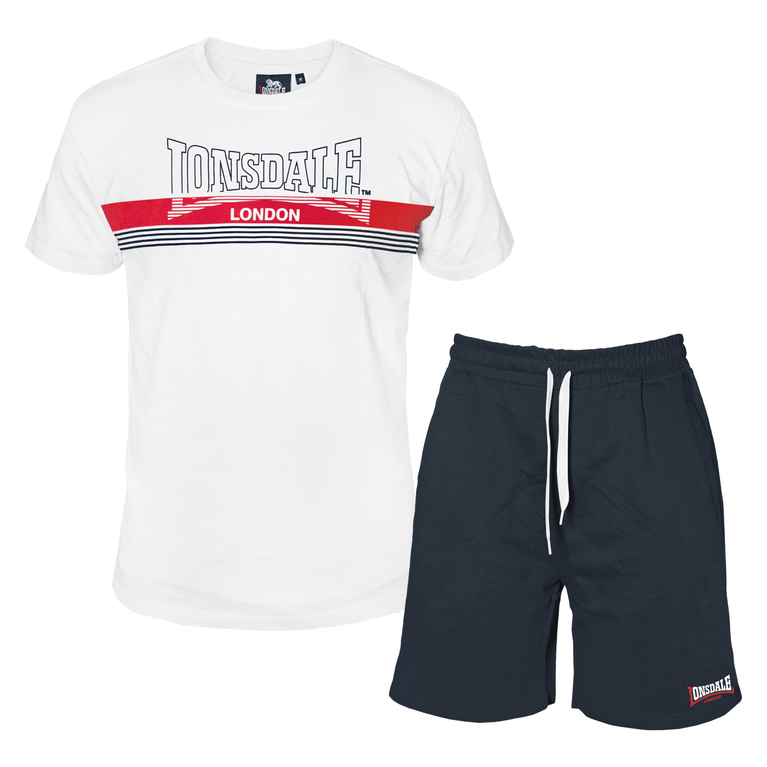 Completo Set Uomo LONSDALE Cotone Corto