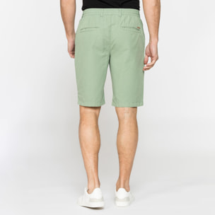 BERMUDA IN RIPSTOP LEGGERO CON ELASTICO E COULISSE