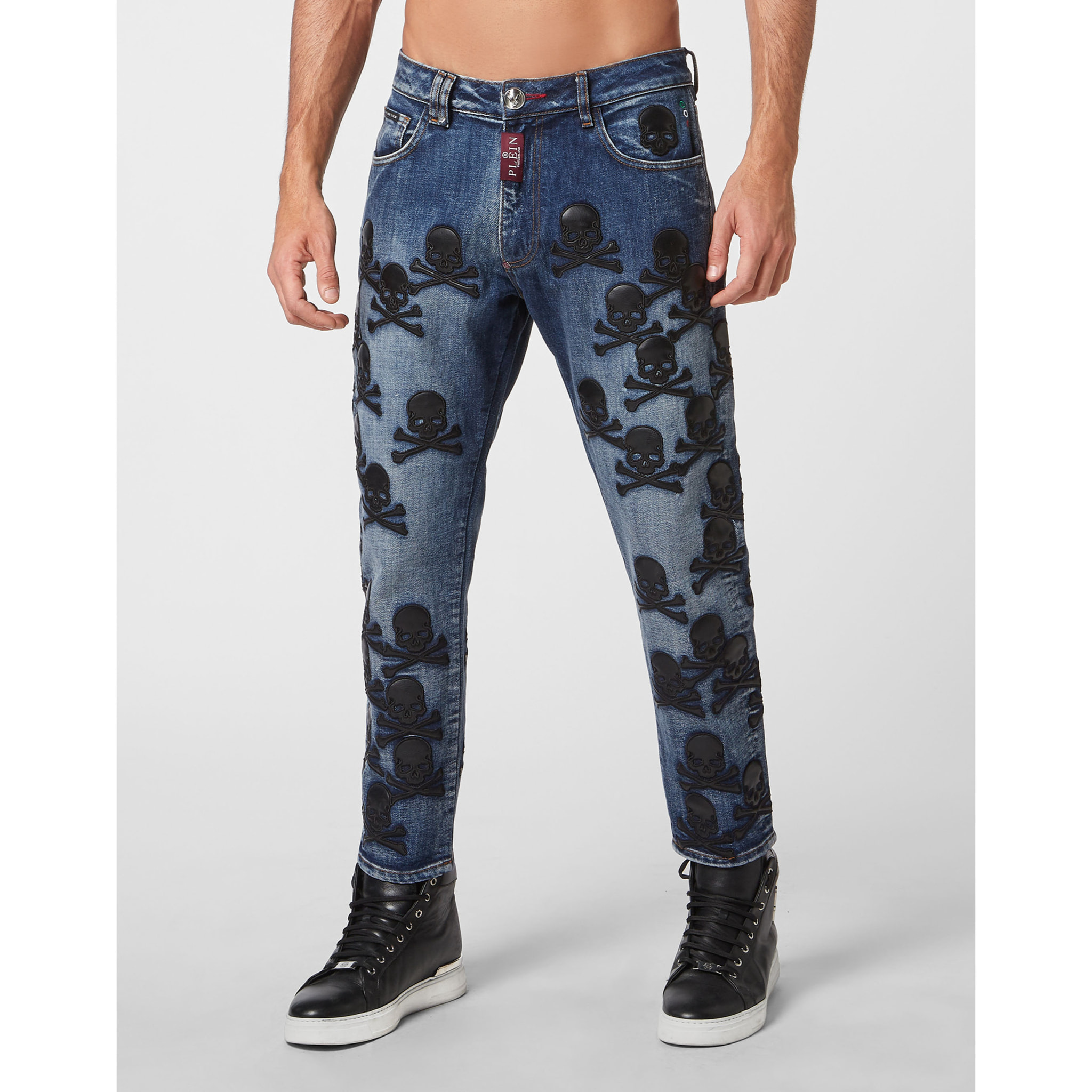 PHILIPP PLEIN Vaqueros Regular Fit SKULL